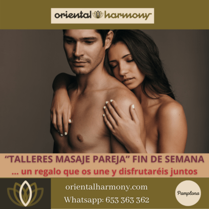 TALLER DE MASAJE EN PAREJA